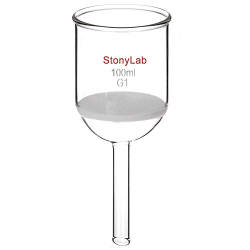 StonyLab Büchner Trichter Filter 100ml G1
