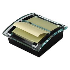 Photo 1 of MMM C Clear Top Pop-Up Note Dispenser For 3 X 3 Self-Stick Notes, Black/clear