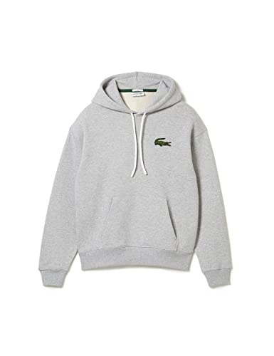 Lacoste Unisex Sh6404 Kapuzenpullover, Silber-China, XX-Large