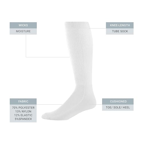 Image of Augusta Sportswear unisex-adult Wicking Athletic Socks