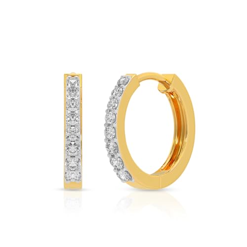 Image of 925 Sterling Silver Hoop Earrings for Women | Hypoallergenic Rhodium Plated Anti-Tarnish Lightweight Silver Hoops | Daily Wear & Office Wear Jewellery | Gift for Wife, Girlfriend, Mother, Sister | Birthday, Anniversary, Rakhi
