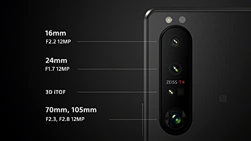 Sony Xperia 1 III, Smartphone Android, Téléphone Portable 5G, Ecran 6.5" 21:9 CinemaWide 4K HDR OLED 120Hz - 4 objectifs ZEISS T* Noir, Version FR 6 Sony Xperia 1 III, Smartphone Android, Téléphone Portable 5G, Ecran 6.5" 21:9 CinemaWide 4K HDR OLED 120Hz - 4 objectifs ZEISS T* Noir, Version FR – Image 6
