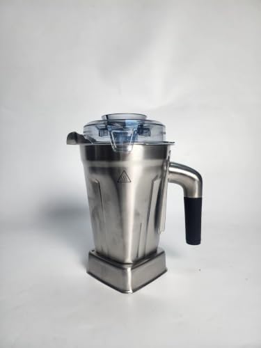 Image of Built-in Chip 64oz Stainless Steel Container Blender Pitcher (48oz Stair)