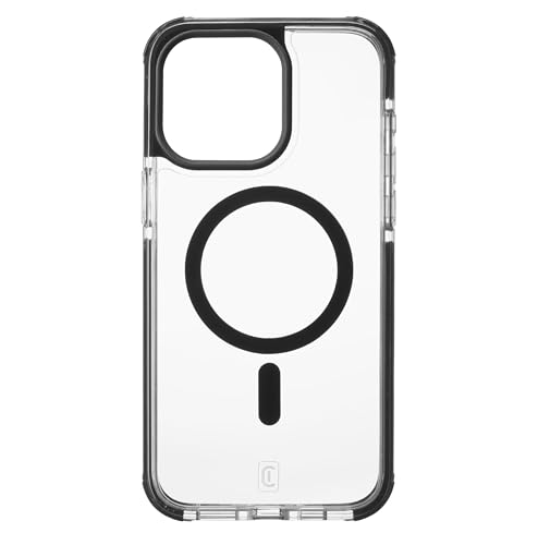 Funda iPhone 15 Pro Max Cellularline Tetra Force Transparente MagSafe