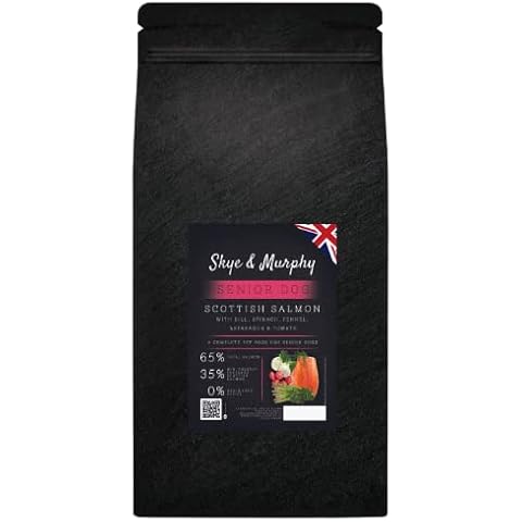 Skye & Murphy Superfood 65 Scottish Salmon Senior Dog 2KG Cover