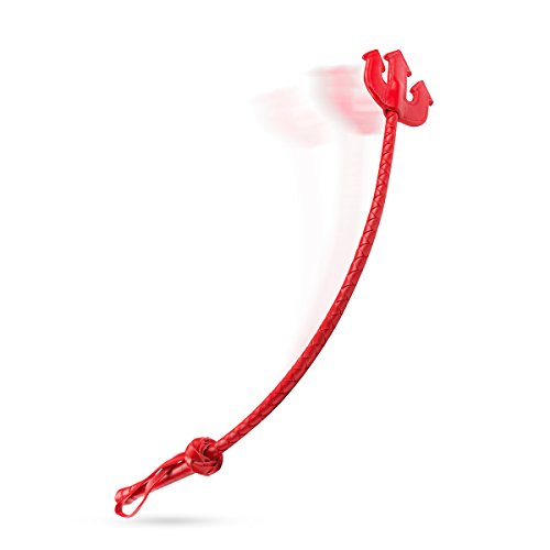 XOXO rijgertje voor hem en haar 190 cm, gerte gemaakt van kunstleer, BDSM zweep met lus roze - Afbeelding 5