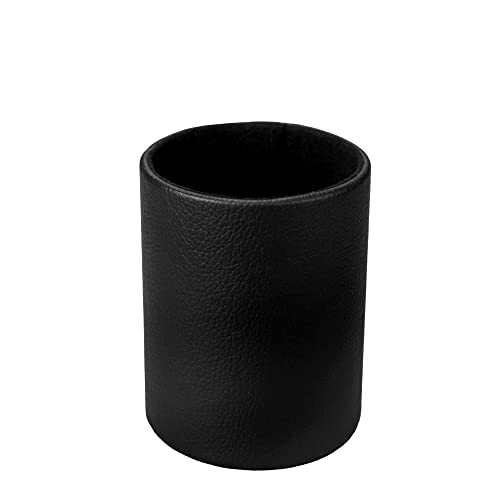 Fosinz ペンスタンド ペン立て れざー おしゃれ シンプル デザイン 車 鉛筆立て オフィス 収納 スタンド デスク上収納 卓上 整理ボックス 文房具 デスク周り 子供部屋 書斎 スタッキング (ブラック)