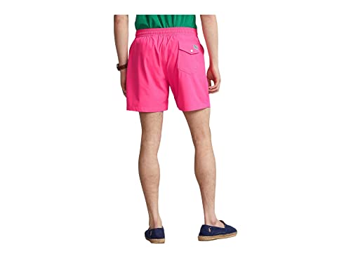 POLO RALPH LAUREN 5.75" Traveler Classic Swim Trunks Blaze Fuchsia XL2