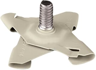 Panavise 863W CCTV T-Bar Ceiling Clip Base (Cream)