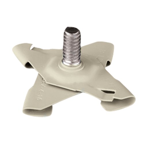 Panavise 863W CCTV T-Bar Ceiling Clip Base (Cream)