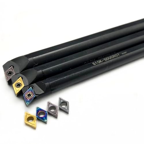 Porta herramienta de torno S12M-SDUCR07 Carburo 1PC miniatura 4