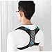GETAJGHSD Invisible Posture Corrector Belt for Women and Men Adjustable Back Brace with High Elasticity Nylon and PU Leather Material Comfortable Sitting Posture Support for Indoor and