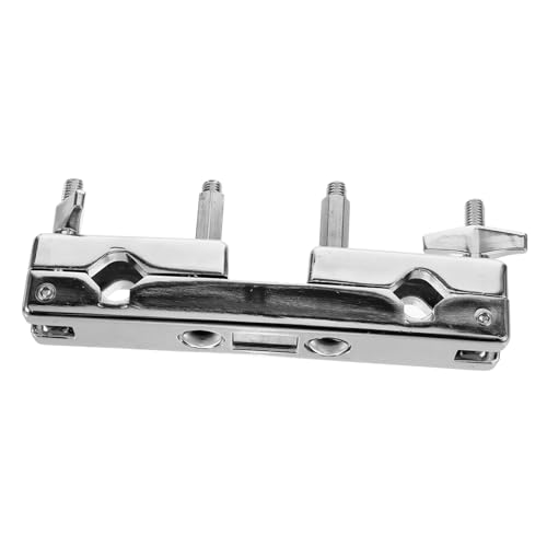 Abrazadera de Batería Ajustable Soporte de Platillo Doble Universal Accesorio para Instrumentos de Percusión miniatura 1