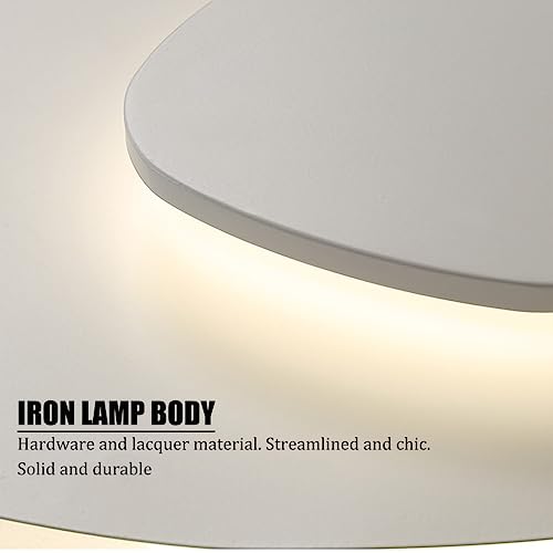 Plafonnier LED dimmable au design géométrique triangle pour chambre - 4