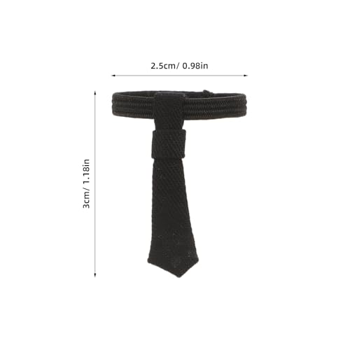 ERINGOGO 3Pcs Mini Doll Neckties 1/12 Scale Tiny Ties for Doll Dress up DIY Clothing Accessories for Action Figures and Dollhouse