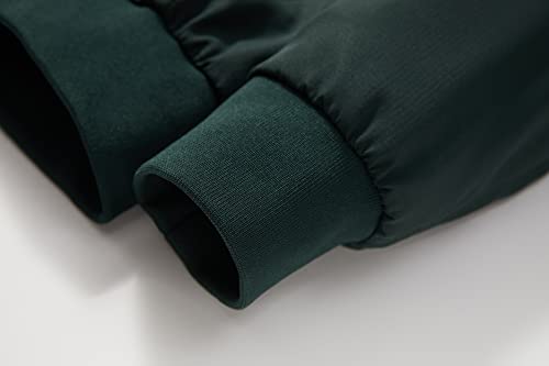 URBANFIND Jaqueta esportiva masculina, leve, corta-vento para atividades ao ar livre, Verde, XXG