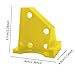 WeiLaiKeQi 20Pcs Professional Flooring Spacers, Floor Installation Tool, Laminate Flooring Accessories, Yellow