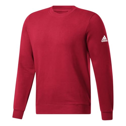 Image of adidas Mens Cotton M Feelcozy Swt Crew Neck Sweatshirt