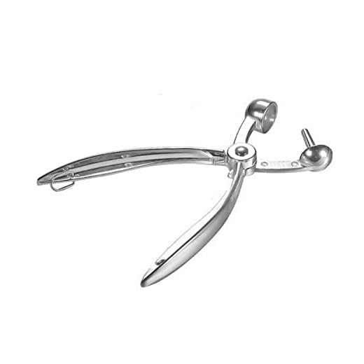 Deshuesador cereza Olive Amarene, de acero inoxidable, desenredante elimina el avellano fácilmente, 18 cm de largo