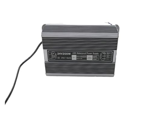 Pilote LED 24V 200W étanche avec protection totale 8.33A