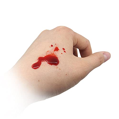 Sangue Halloween | Sangue Falso Ultra Realista,Garrafa sangue zumbi vampiro humano sangrando para de