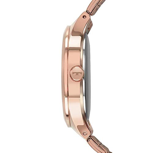 Relógio Feminino Rose Technos Fundo Madrepérola Todo em Aço