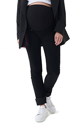 Salsa Vaqueros Pitillo Maternity Hope en Denim True Black