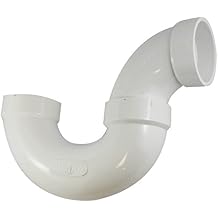 Canplas 193202 PVC DWV Trap SW HXH, 2-Inch, White