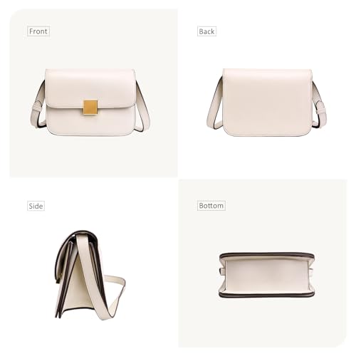 Genuine Leather Crossbody Bag for Women: Fashion Ladies Shoulder Handbag - Small Cross Body Purse for Travel Commute3