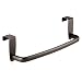 InterDesign Axis Over-the-Cabinet Kitchen Dish Towel Bar Holder - 9", Bronze