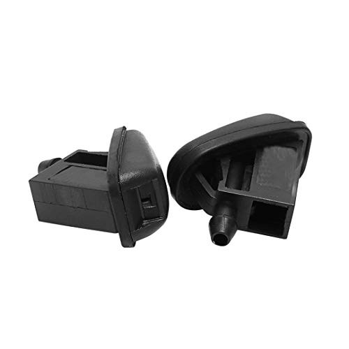61662755722 Windshield Washer Nozzle, Fits For Mini Cooper 2001-2023 Wiper Washer Nozzle, Direct Replacement Sprayer Nozzle, Front Left Or Right Windshield Washer Spray Nozzles Jets, Pack Of 2 #TOP1