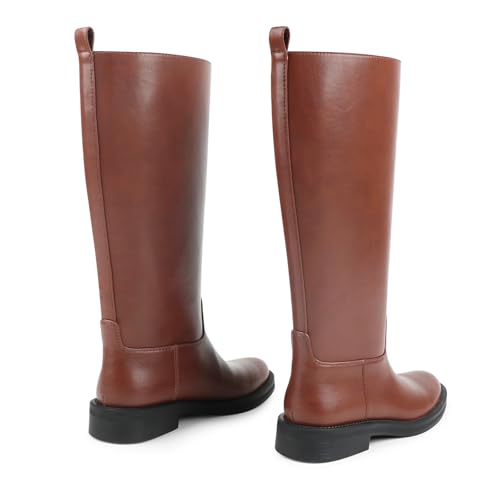 Image of JOY IN LOVE Knee High Boots for Women Chunky Heel Tall Boots
