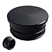 Dewhel Billet Turbo Resonator Plug Cover Cap For Chevy 2004.5-2010 Duramax Diesel LBZ LLY LMM (Black)