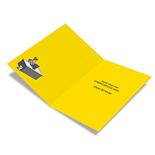 Nobleworks Hilarious Birthday Greeting Card With 5 X 7 Inch Envelope (1 Card) Bday Man-Kini Birthday Joke Paper Card 8286Z #TOP1