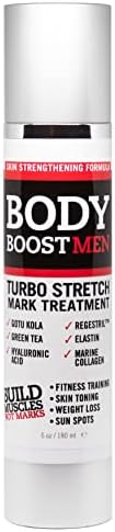 Body Boost Men Turbo Stretch Mark Treatment- Stretch Mark and Scar Treatment for Bodybuilding
