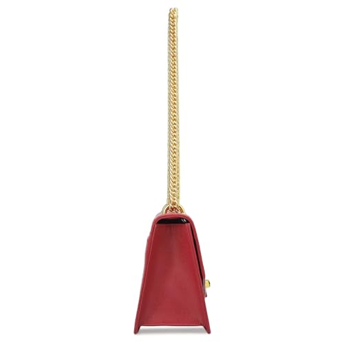 Image of Da Milano Leather Shoulder Bag for Women (00588D)