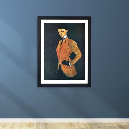 Amedeo Modigliani affiche encadrée L'Amazonie poster encadré portrait rétro