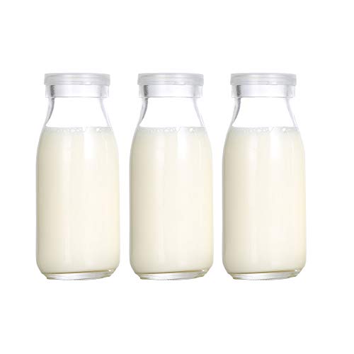 Danmu Art - 3 frascos de cristal de 250 ml Cover