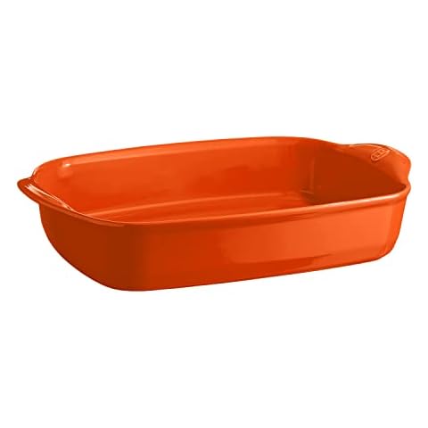 Emile Henry Large Rectangular Oven Dish Toskana Cover