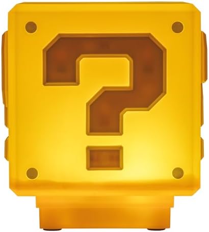 Paladone Super Mario Mini Question Block Light - Officially Licensed Super Mario Bros. Merchandise, Bedroom or Game Room Decor, Retro Gamer Gift, Battery Powered — view 8