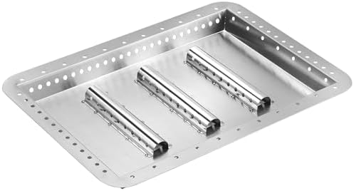 Grillflame G421-0200-W1 463340516 Charcoal Tray Grill Replacement Part for Charbroil Gas2coal 3 Burner Hybrid Grill Charcoal Pan 463370519 463336818 463370518 463341918 Coal Ash Tray Grill Parts