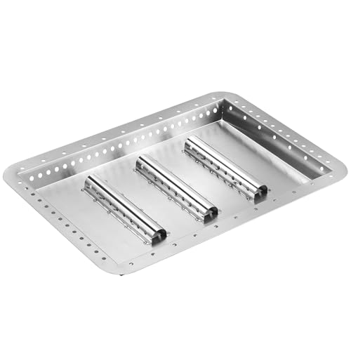Grillflame G421-0200-W1 463340516 Charcoal Tray Grill Replacement Part for Charbroil Gas2coal 3 Burner Hybrid Grill Charcoal Pan 463370519 463336818 463370518 463341918 Coal Ash Tray Grill Parts