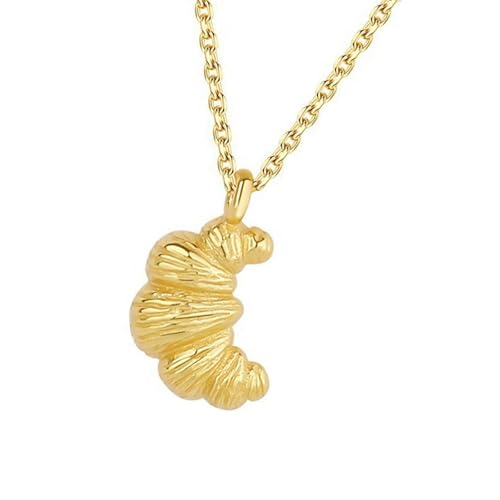 Collier pendentif croissant en alliage robuste au design unique femme