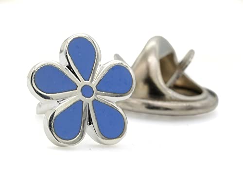Preisvergleich Produktbild Victoria Regalia Vergissmeinnicht Freimaurer-Anstecknadel; Blau, Metall, Medium, Metall