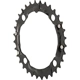 Kettenblatt mit 4 bolzen Truvativ Unisex – Erwachsene kettingblad bescherming mtb Kettenblatt, Mattschwarz, Einheitsgröße EU