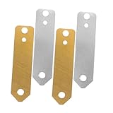 Experimentierelektrodenstreifen: hergestellt aus zink und kupfer. diese metallelektrodenstreifen sind sicher, ausgezeichnet, robust und nützlich. zinkelektrodenstreifen