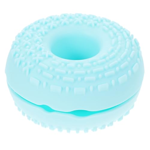 LOLIPPYY Pot Pinceaux Maquillage Silicone Bleu Tapis De Nettoyage Doux Pour Pinceaux Cosmétiques Support De Séchage Et Organiseur Polyvalent Pour Maquillage