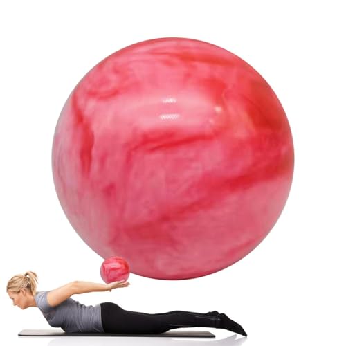 Small Pilates Ball Anti-Burst PVC Material, 25 Cm, Non-Slip, Lightweight