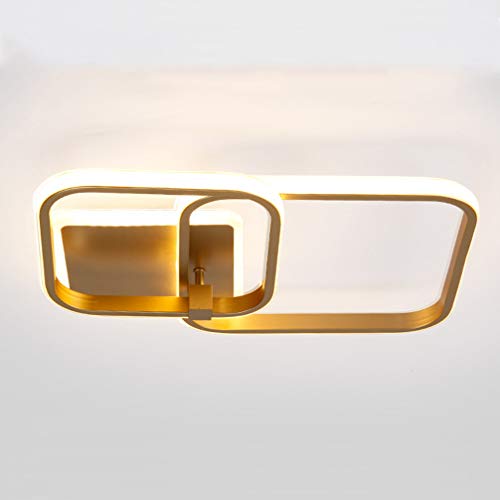 Plafonnier dimmable télécommande luminaire carré salon modulable
