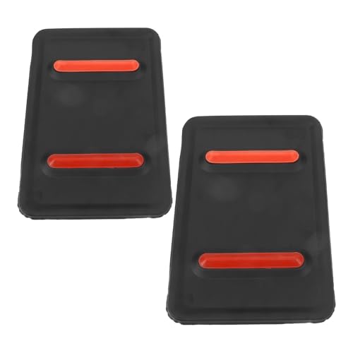 VALICLUD Cuscinetto Riscaldante per Ferro da Stiro a Vapore 2 Pezzi Tappetino Isolante Termico in Metallo Nero Resistente al Calore Supporto Compatto per ASSE da Stiro Domestica e